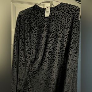 NWT Lane Bryant cheetah print top 26/28